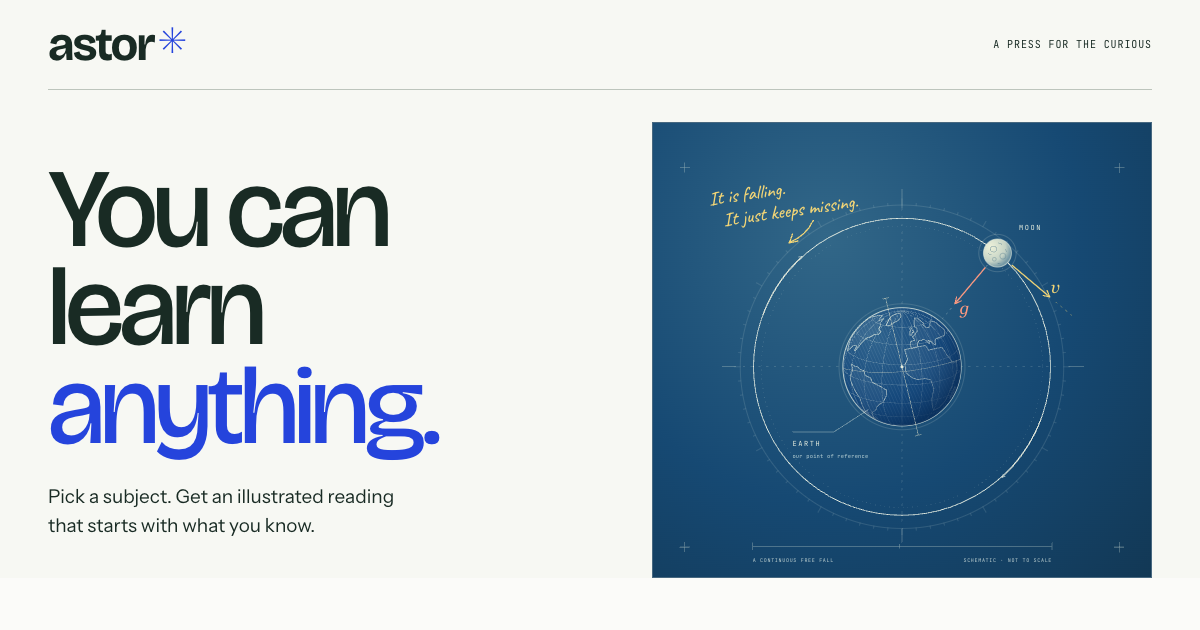 I built a learning app that turns questions into illustrated books
